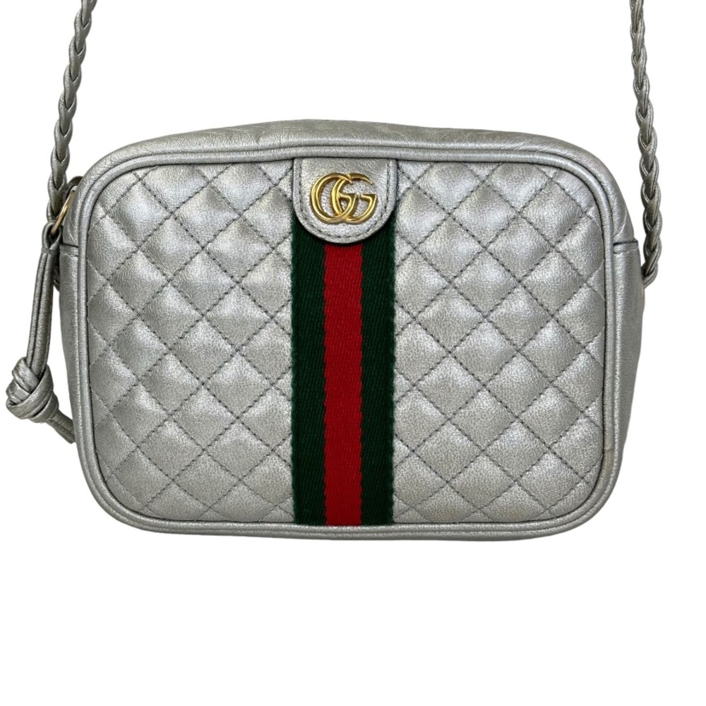 Gucci Trapuntata Mini Quilted
Leather Crossbody Bag